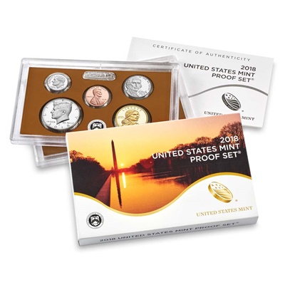 2018 United States Mint Proof Coin Set